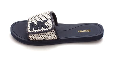 michael kors casual slide shandals|Michael Kors ladies sandals.